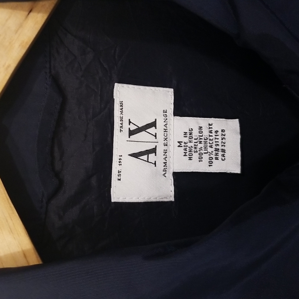 -Armani exchange lightweight mens jacket